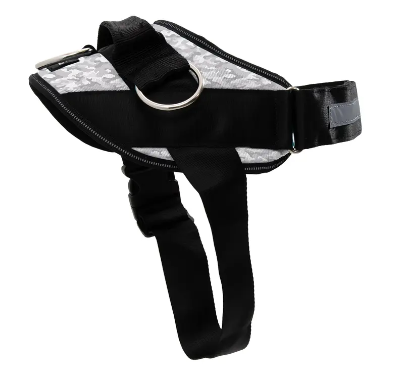 ShawnCo | Essential Dog Harness with 3 Leash Clips – Reflective, Adjustable & Padded Vest for Easy Walks and Training (Small to Large Dogs)